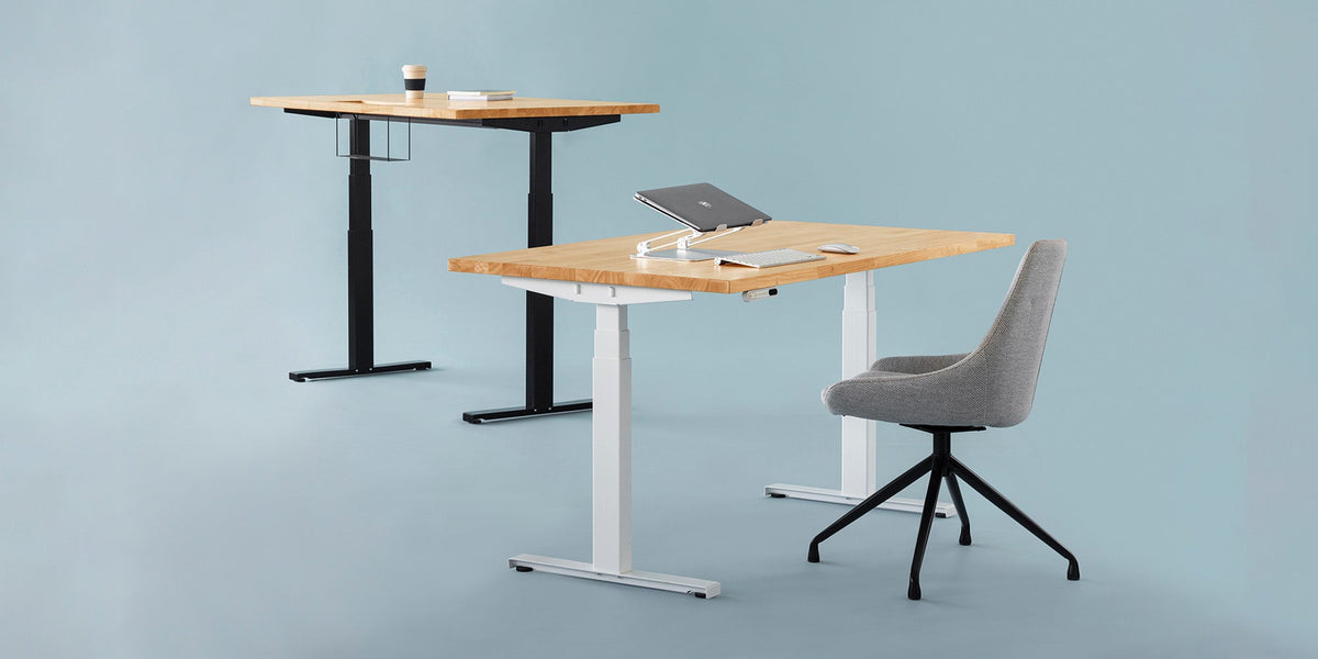 電動昇降脚でメリハリのあるワークスペースに – KANADEMONO