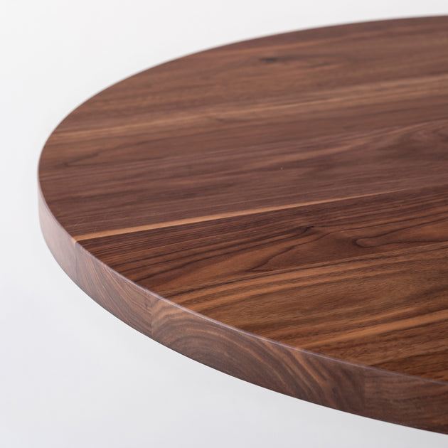 k*e様 80φ　ウォールナット無垢　折り畳みカフェテーブル k*e様 80φ ウォールナット無垢 折り畳みカフェテーブル k*e様 80φ