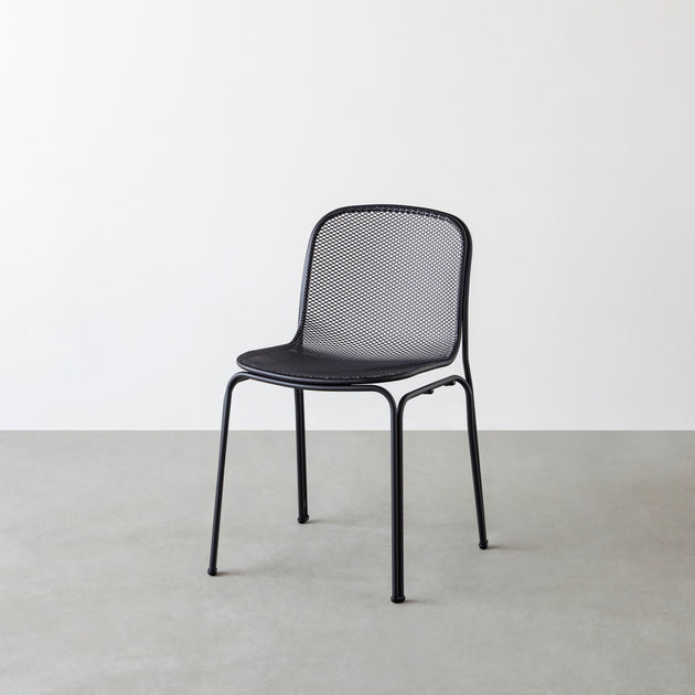 OUTLET】スチールメッシュ アウトドア チェア Black – KANADEMONO