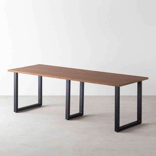 THE TABLE / ウォルナット × Black Steel × W181 - 300cm – KANADEMONO