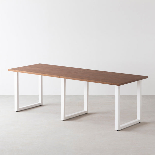THE TABLE / ウォルナット × White Steel × W181 - 300cm – KANADEMONO