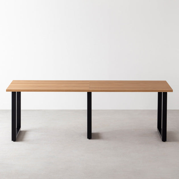 THE TABLE / ホワイトオーク × Black Steel × W181 - 300cm – KANADEMONO