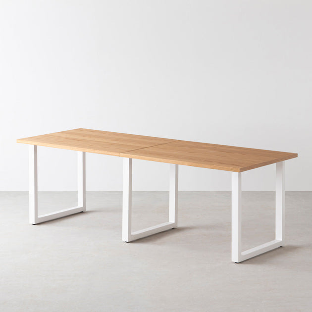 THE TABLE / ホワイトオーク × White Steel × W181 - 300cm – KANADEMONO