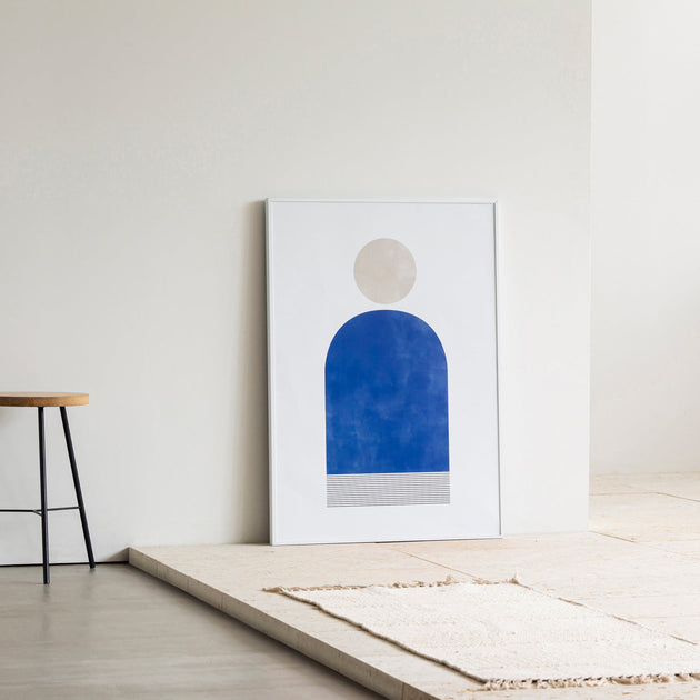 アートポスター カナ・ビリル・マイヤー エキシビジョンポスター KanademonoGeometricART-