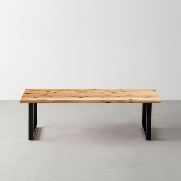 THE LOW TABLE / 無垢 杉 × Black Steel – KANADEMONO