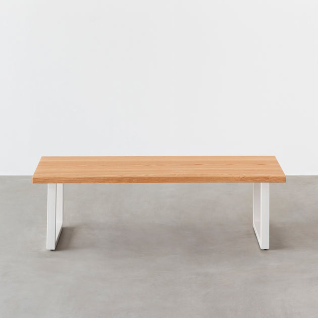 THE LOW TABLE / 無垢 レッドオーク × White Steel – KANADEMONO