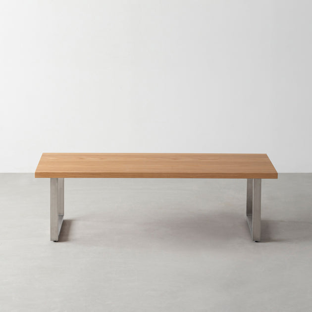 THE LOW TABLE / ホワイトオーク × Stainless – KANADEMONO