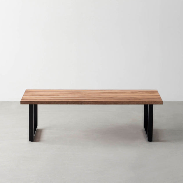 THE LOW TABLE / サテンウォルナット × Black Steel – KANADEMONO