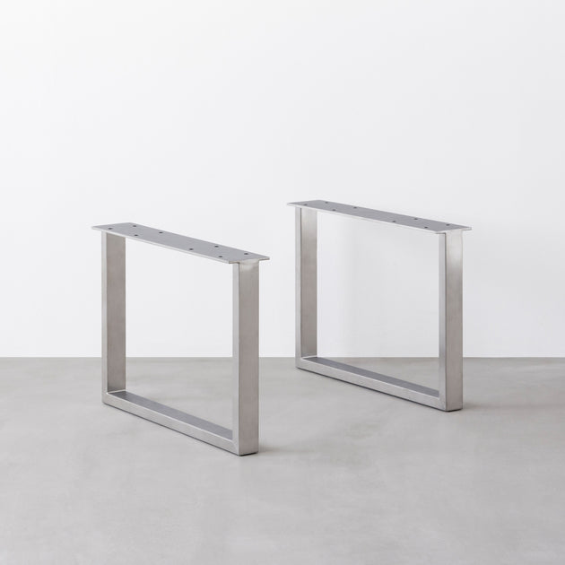 THE LEGS / Low レクタングル × Stainless / 2脚セット – KANADEMONO