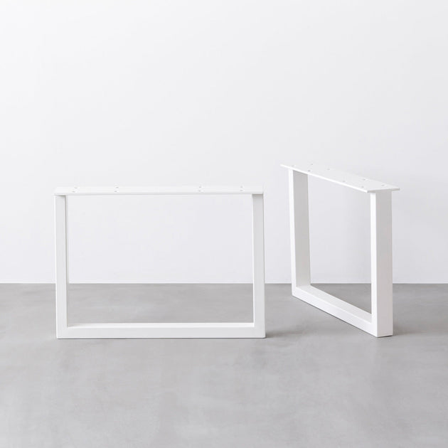 THE LEGS / Low レクタングル × White Steel / 2脚セット – KANADEMONO