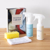 布製アイテムメンテナンス用品のテキスタイルケアキット(4点セット)