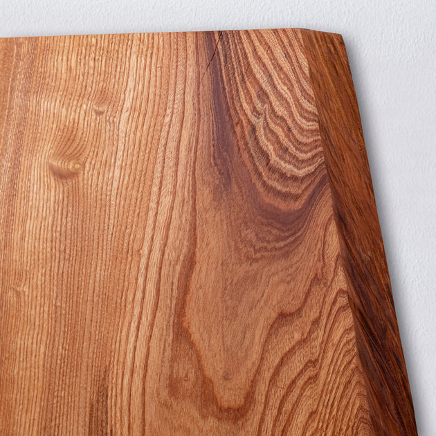 一枚板 / ケヤキ #0032 670 × 365 ~ 590 mm – KANADEMONO