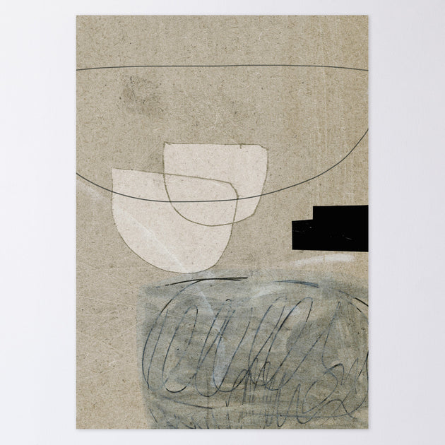 Line Art #3 アートポスター単品 – KANADEMONO