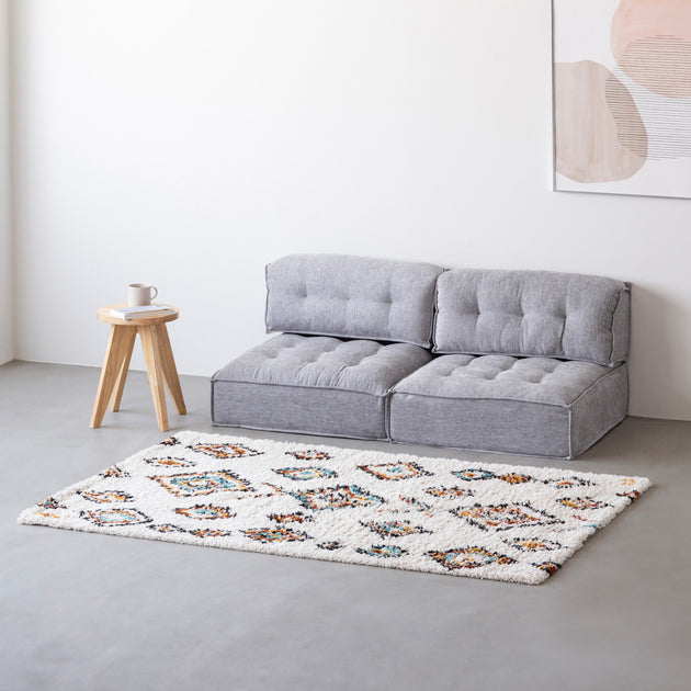 Playful Diamond Azilal Rug 120×170 – KANADEMONO
