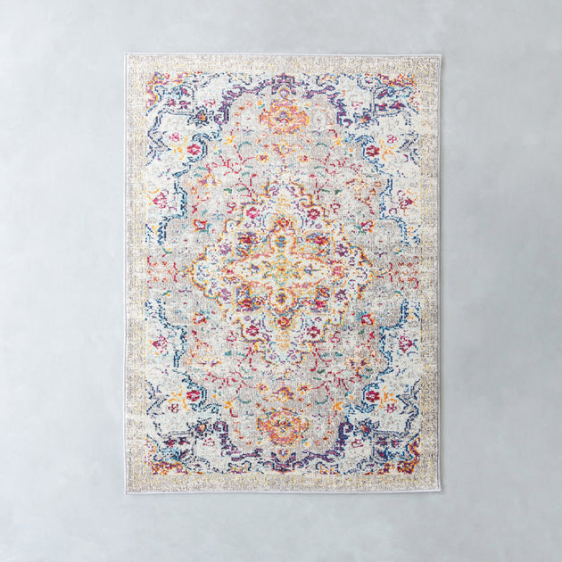 【kanademono】FloralVinesTribalRug120×170 Floral Vines Tribal Rug 120×170 – KANADEMONO