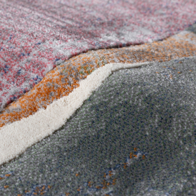 Abstract Chic Art Rug - Overlap – KANADEMONO