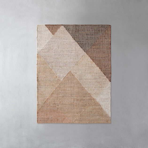 ラグ・カーペット kanademono Earthy Tones Jute Rug 53e8c3ab5f2e--