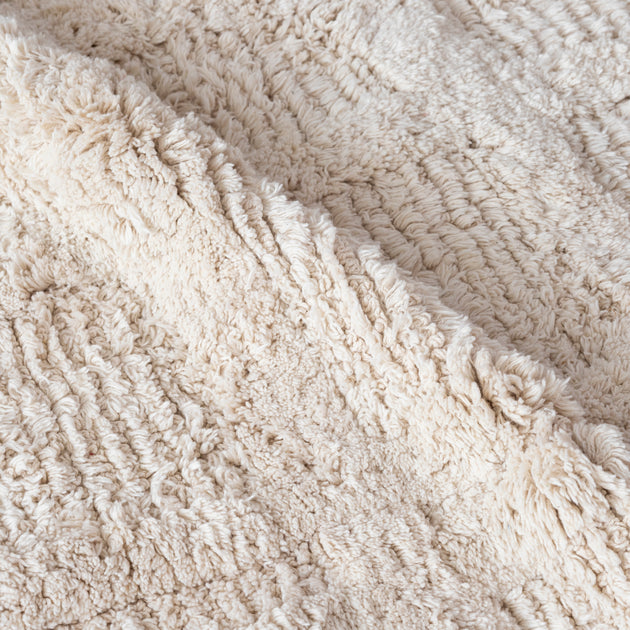 Gridlines Playful Cotton Blend Rug – KANADEMONO