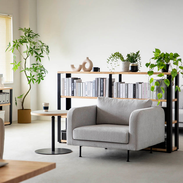 Cloud - Modern アイアン脚 ソファ 1 seater – KANADEMONO