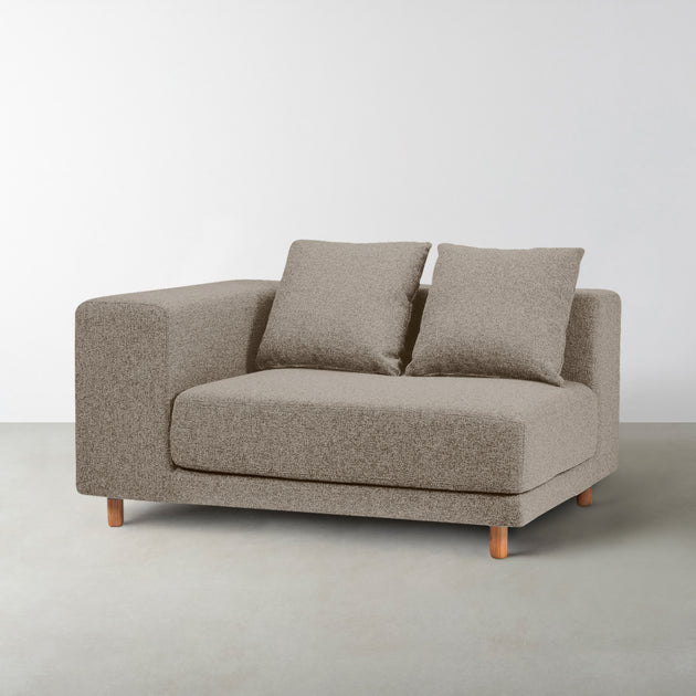 Oak × Fabric ボリューミー ユニットソファ Corner – KANADEMONO