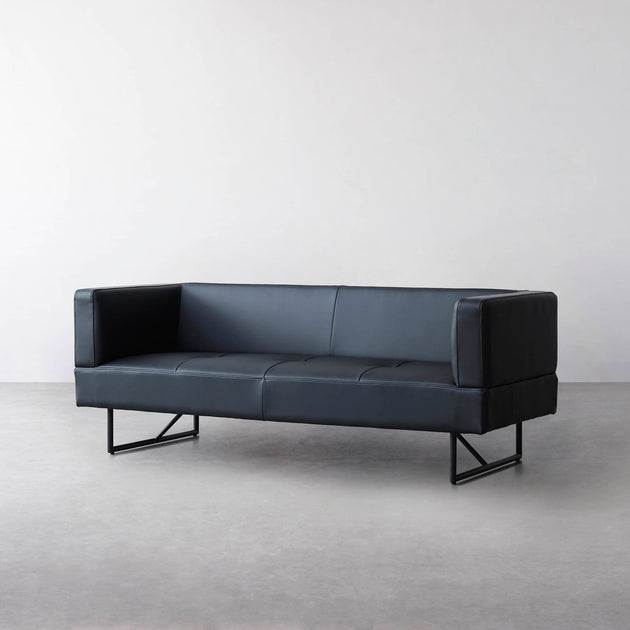 ボックスデザイン スチール脚 ソファ 3 seater – KANADEMONO