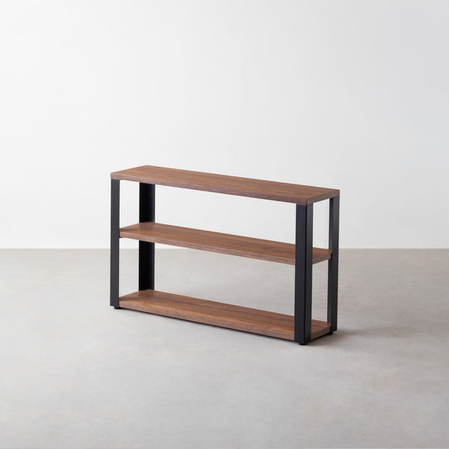KANADEMONO THE STORAGE SHELF 3段 THE STORAGE SHELF 3段 / ウォルナット × Black Steel – KANADEMONO
