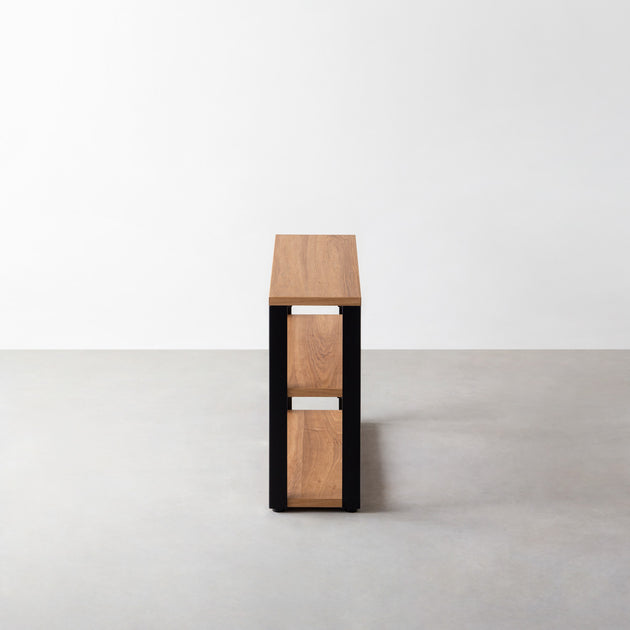 THE STORAGE SHELF 3段 / くるみ × Black Steel – KANADEMONO