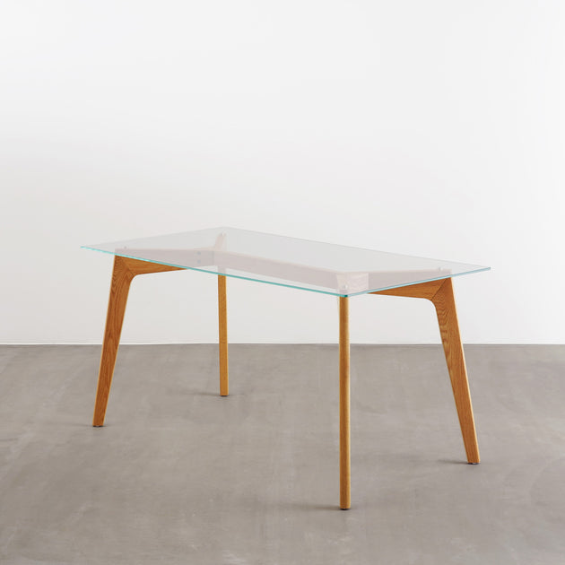 kanademono ガラスローテーブル　定価4万 TBL-F111-NA-