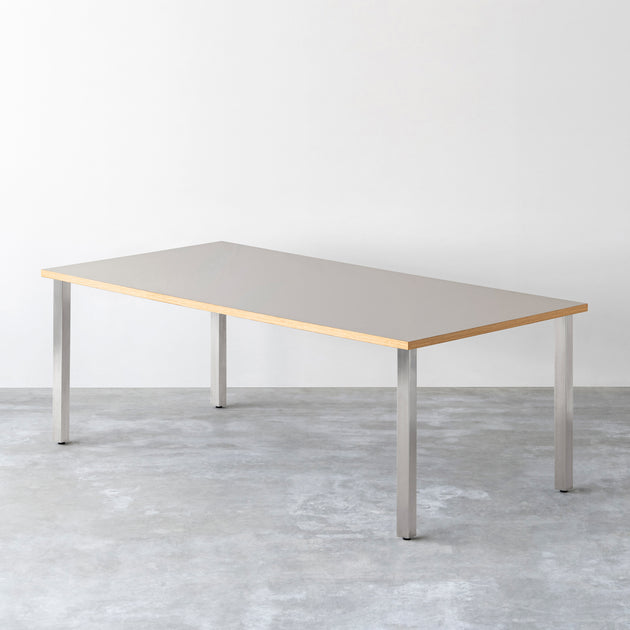 THE TABLE / リノリウム 全32色 × Stainless × W181 - 200cm – KANADEMONO