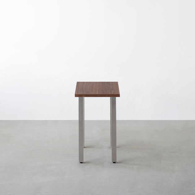 THE TABLE / コンパクトデスク ウォルナット × Stainless