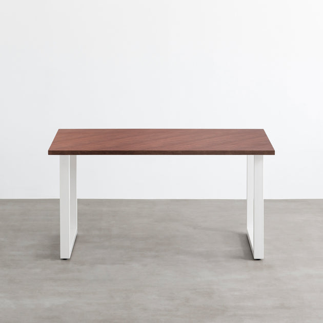 【KANADEMONO】THE TABLE White Steel 送料込み THE TABLE / 無垢 ホワイトアッシュ × White Steel – KANADEMONO