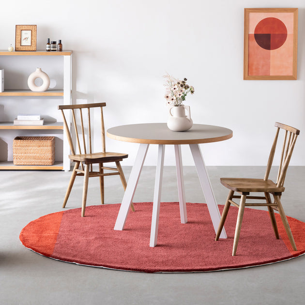 THE RUG crafted with MIYOSHI RUG / TWO COLOR × ROUND 全30色