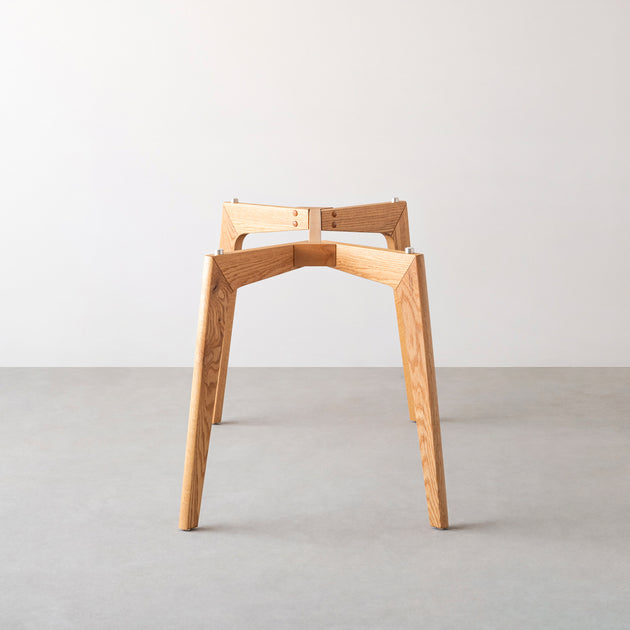 K１脚 デザイナーズ プラスティック一体成型 北欧モデル THE LEGS / Pin 木製脚 オーク無垢材 – KANADEMONO