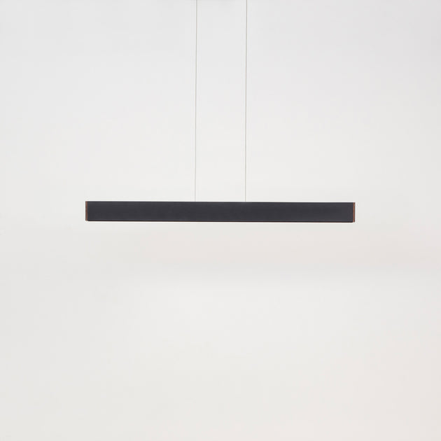 Black Bar Steel Hanging Light KANADEMONO