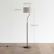 Sideway - Fabric Floor Lamp