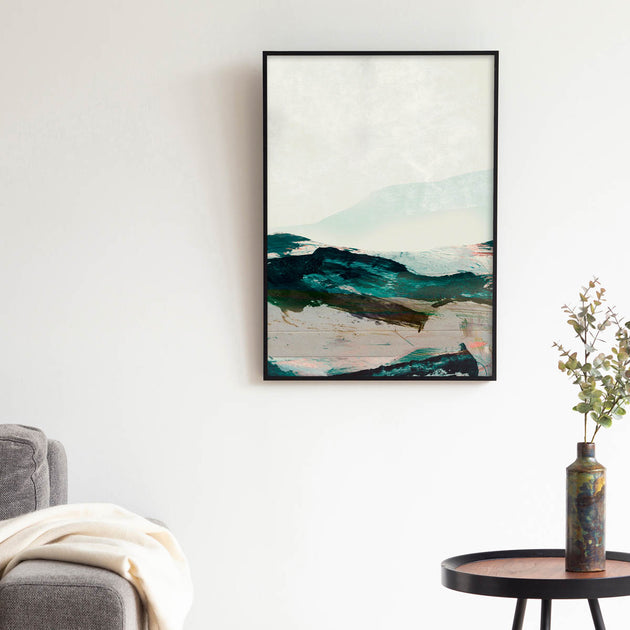 ALUMI Art Frame 暮らしにアートを Mountain #1 Brush Stroke – KANADEMONO