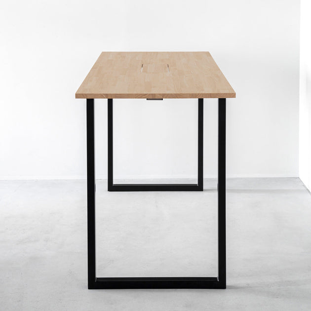 THE TABLE / スタンディングデスク × ラバーウッド アッシュグレー