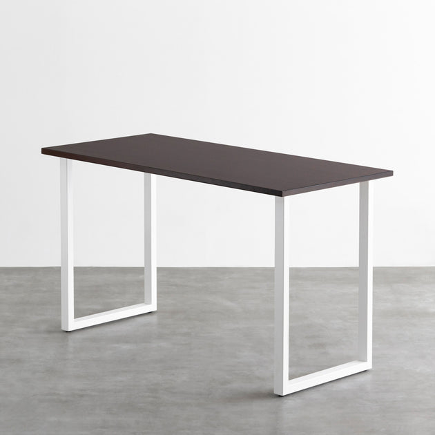 【美品&送料込み】KANADEMONO スタンディングデスク ラバーウッド THE TABLE / スタンディングデスク × ラバーウッド ブラック