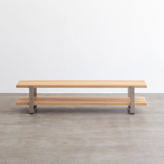 みっちゃん　43TVボード (アッシュナチュラル)とCl2ローテーブルDB みっちゃん 43TVボード (アッシュナチュラル)とCl2ローテーブル