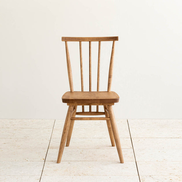 ♥ぴーちか♥椅子二脚♥ NaturalWoodColorSpokeChair01_1