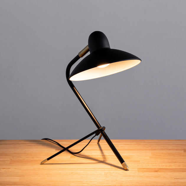 Elegant - Brass Modern Table Lamp – KANADEMONO