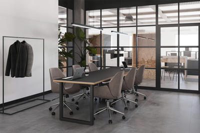 シンプル アイアン ハンガーラック Black W90 / W120 – KANADEMONO