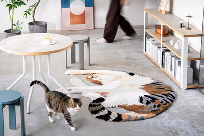 THE RUG crafted with MIYOSHI RUG / NEKO – KANADEMONO