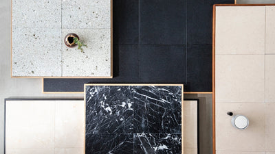 天然石のローテーブルが登場