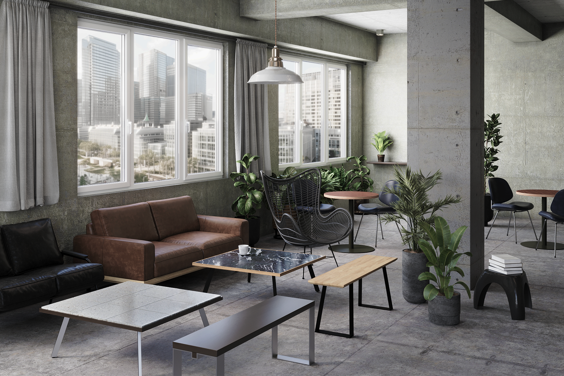 都会の喧騒をほどくくつろぎのカフェ空間 – KANADEMONO