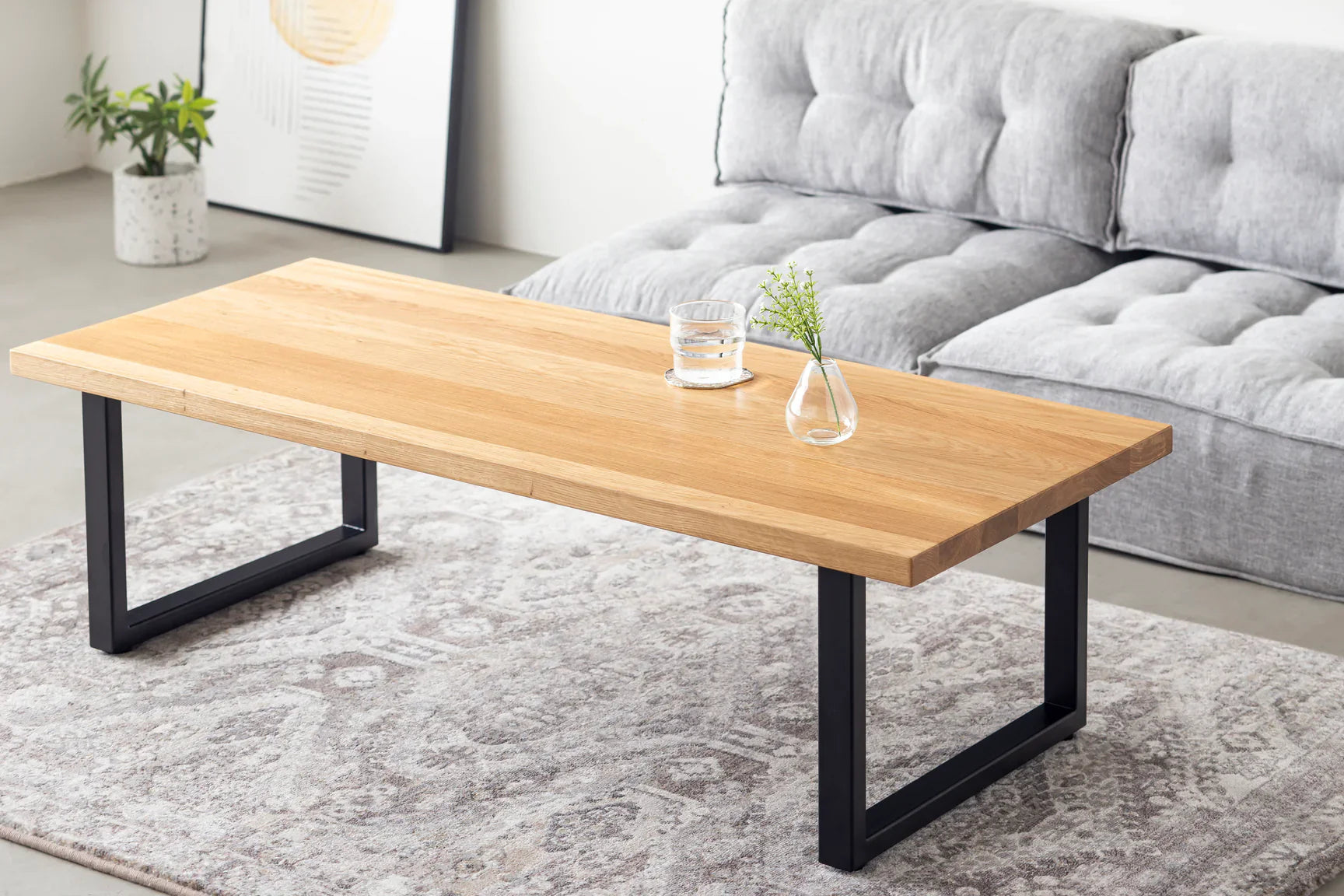 【menu】 Kanademono/THE TABLE 120×60 THE LOW TABLE – KANADEMONO