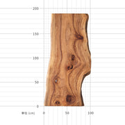 クスの一枚板（サイズ）