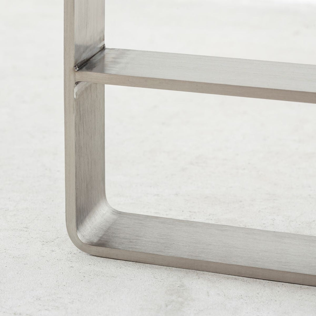 THE TV BOARD / LOW TABLE ホワイトオーク × Stainless – KANADEMONO