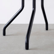 THE CAFE TABLE / FENIX NTM 全9色　Black Steel 4本脚 × ラウンド φ61 - 80