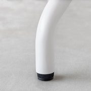THE CAFE TABLE / ニューギニアウォルナット　White Steel 4本脚 × ラウンド φ81 - 90